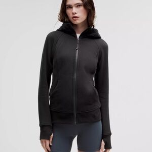 NWOT Lululemon Scuba Hoodie in Black
